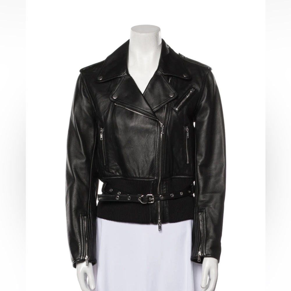 Leather jacket